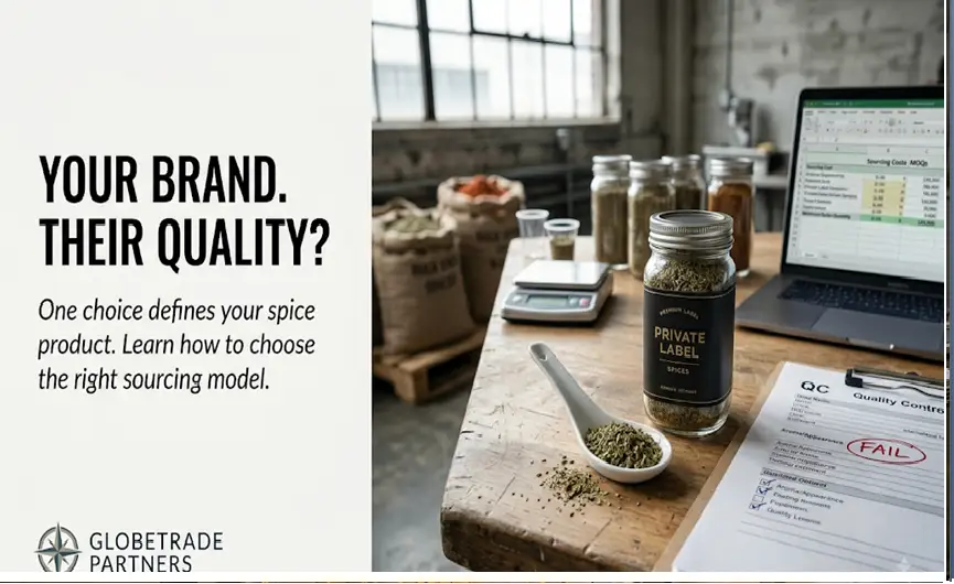 Bulk, private-label, and OEM spice sourcing options for international buyers