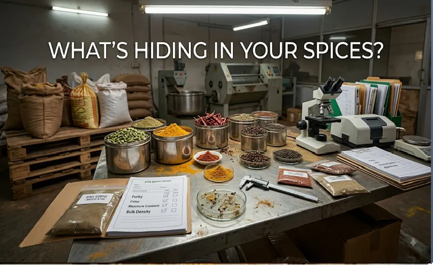 Buyer evaluating an Indian spice supplier before placing a bulk order