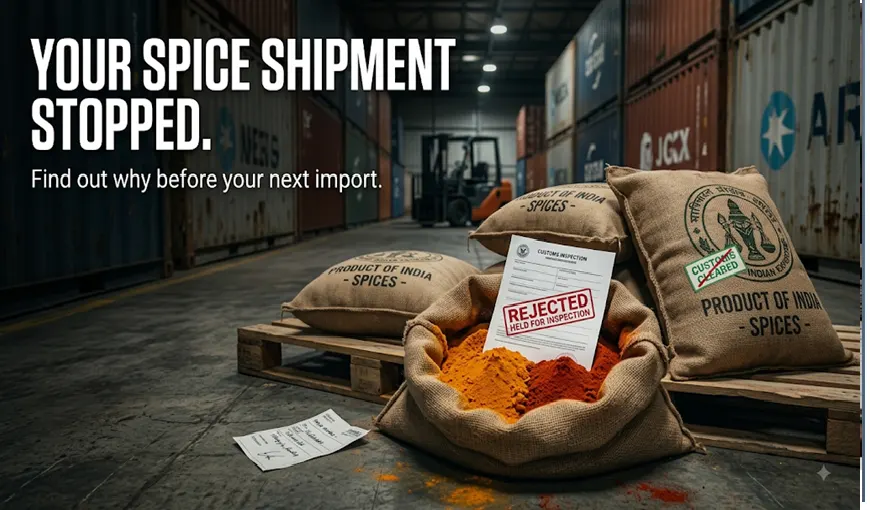 International buyers importing spices from India